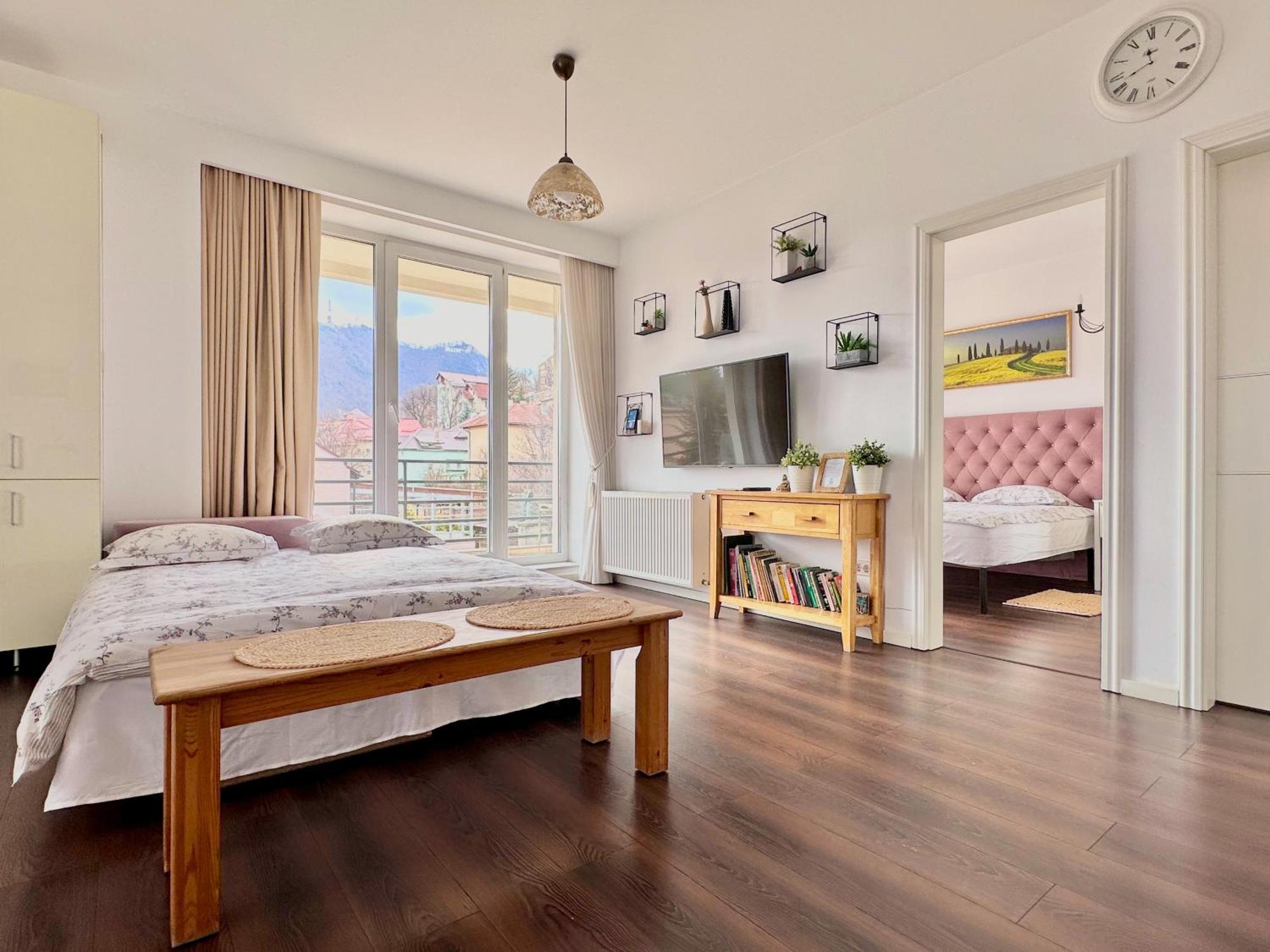 Central Premium Apartment Braşov Exteriör bild
