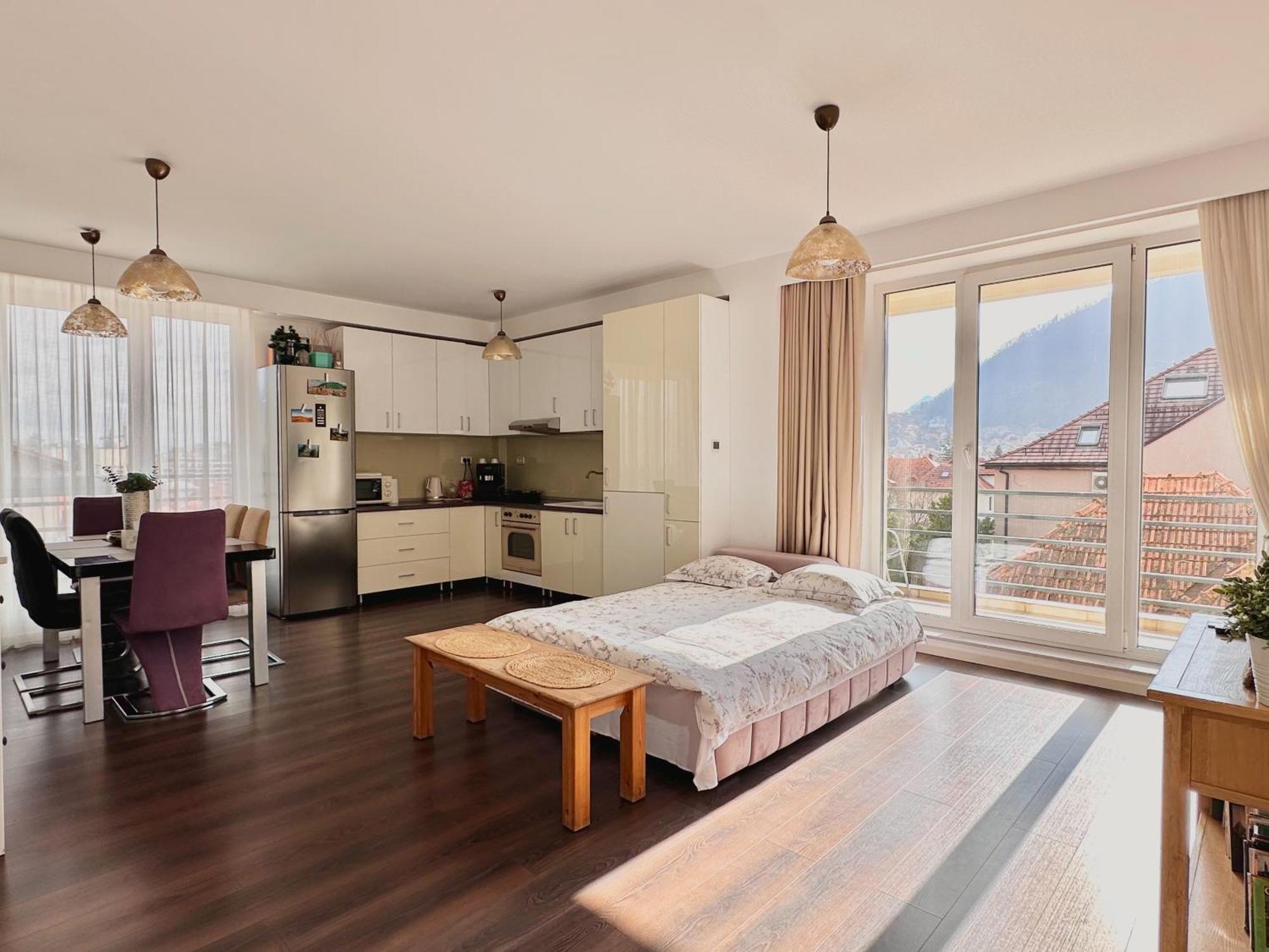 Central Premium Apartment Braşov Exteriör bild